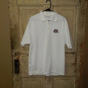 Nike Golf 2010 US Open Pebble Beach Polo Shirt White Size M (QQ-41)